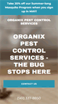 Mobile Screenshot of organixpestcontrol.com